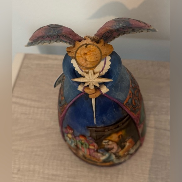 Jim Shore 2005 Heartwood Creek "A Star Shall Guide Us" Angel Nativity Figurine - Picture 2 of 11